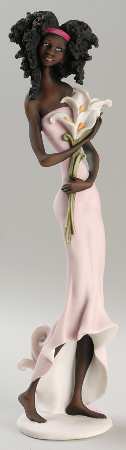 African American Black Pearl - Boxed