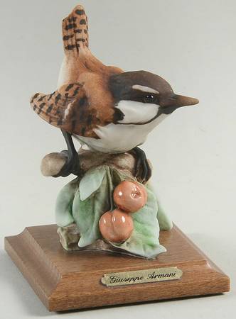 Birds Wren With Cherries - Boxed