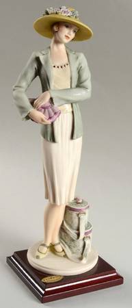 My Fair Ladies Mabel-Lady With Purse And Luggage - Boxed