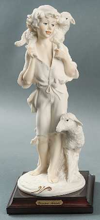 Children Boy With Sheep - Boxed