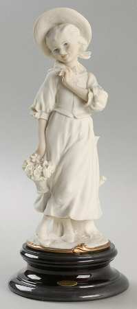 Children Girl With Flowers - Boxed