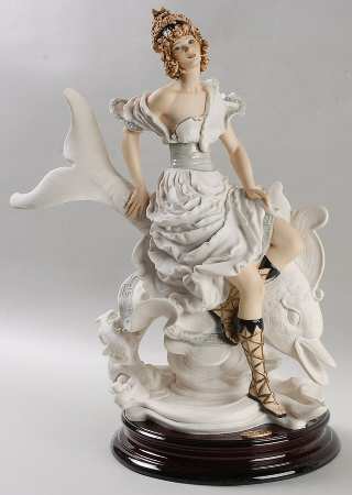 People with Animals-Birds Mystical Fountain - Boxed