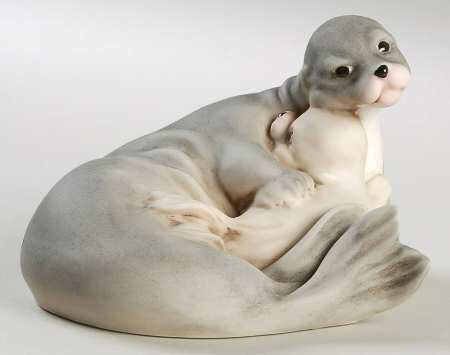 Wildlife-Sealife Seal With Baby - Boxed
