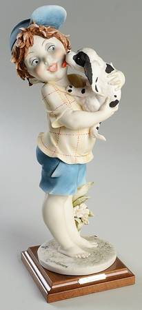 Children Child With Dog - Boxed