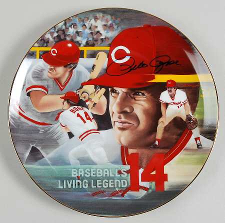 Armstrong's Plate Pete Rose Superstar - Boxed