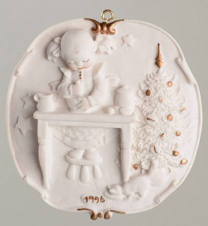 Christmas Ornament 1996-Girl Baking - Boxed