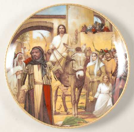 Life of Jesus Entry Into Jerusulem - Boxed