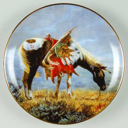 War Ponies of The Plains Nightshadow - With Box
