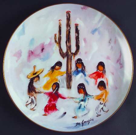 De Grazia Holiday Saguaro Dance - No Box