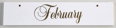 Calender Babies February Nameplate - No Box