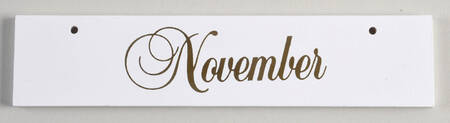 Calender Babies Noveber Nameplate - No Box