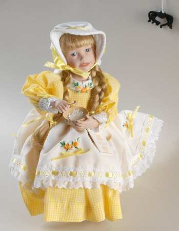 Children From Mother Goose Miss Muffet - Boxed