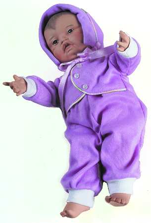 Rainbow of Love Baby Purple Mountain-Native American - Boxed