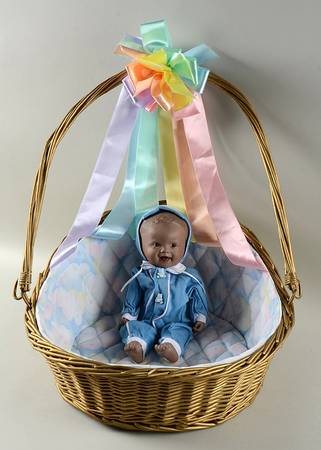 Rainbow of Love Baby Blue Sky-African American - With Box