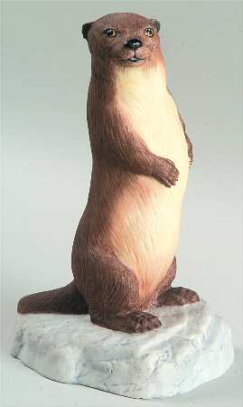 Aynsley Figurines Otter - Boxed