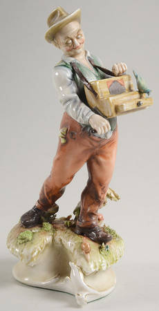 Antonio Borsato Figurines The Organ Grinder - No Box