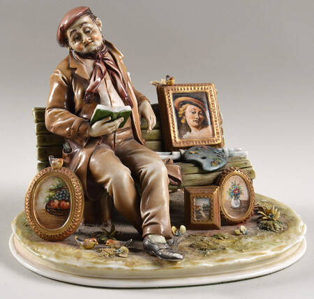 Antonio Borsato Figurines Itinerant Artist - No Box