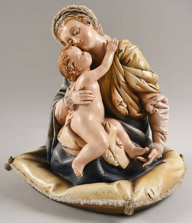 Antonio Borsato Figurines Madonna And Child - No Box