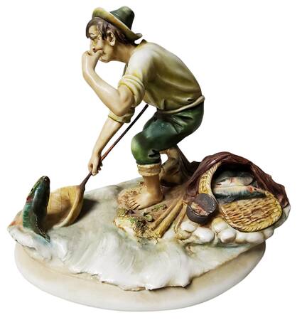 Antonio Borsato Figurines Fisherman - No Box
