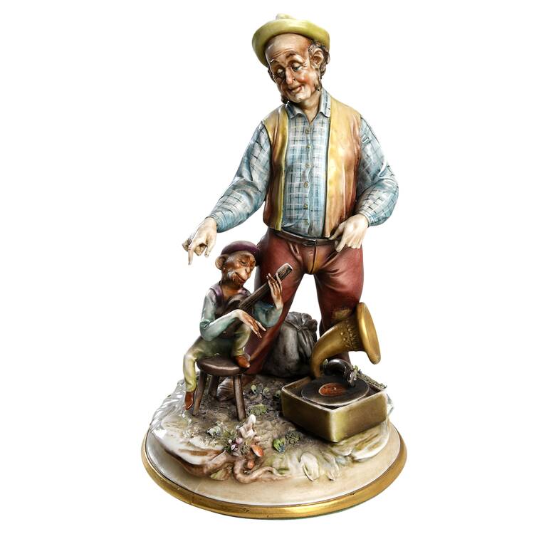 Antonio Borsato Figurines Monkeys Serenade - No Box
