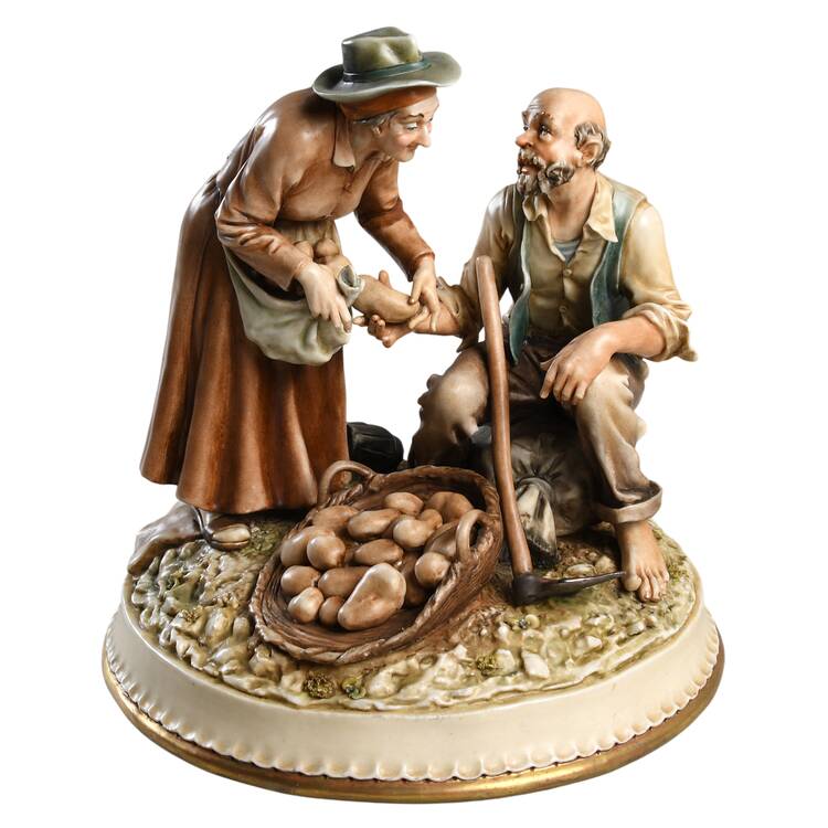 Antonio Borsato Figurines Farmer's Twilight - No Box