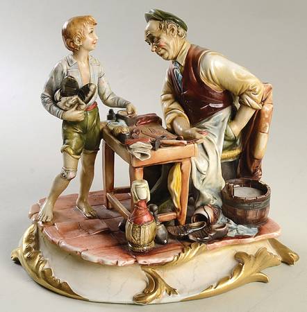 Antonio Borsato Figurines Cobblers Dilemma - No Box