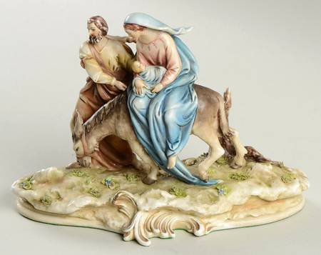 Antonio Borsato Figurines Flight To Egypt - No Box