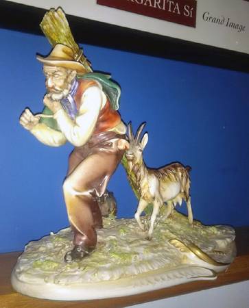 Antonio Borsato Figurines Returning From The Woods - No Box
