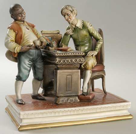 Antonio Borsato Figurines Tax Collector - No Box