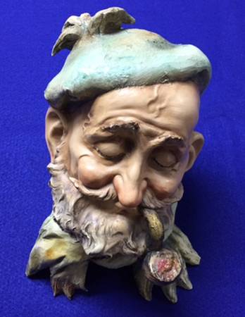 Antonio Borsato Figurines Man With Pipe - No Box