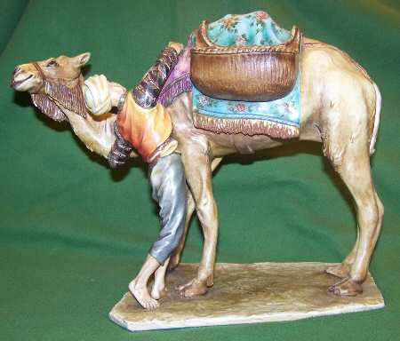 Antonio Borsato Figurines Man W/Camel - No Box