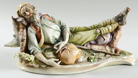 Antonio Borsato Figurines Traveler's Rest - No Box
