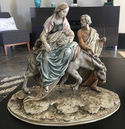 Antonio Borsato Figurines Flight Into Egypt - No Box