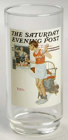 Saturday Evening Post Glasses The Champ - No Box