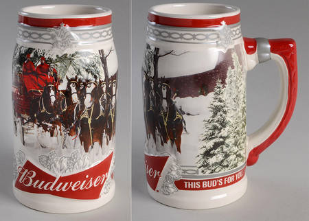 Anheuser Busch Holiday Stein Holiday Retreat - Boxed