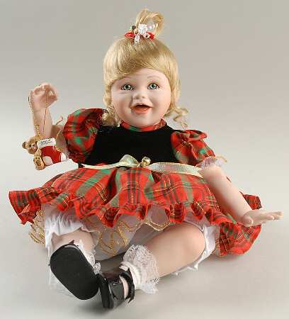 Ashton Drake Doll Baby's First Christmas - Boxed