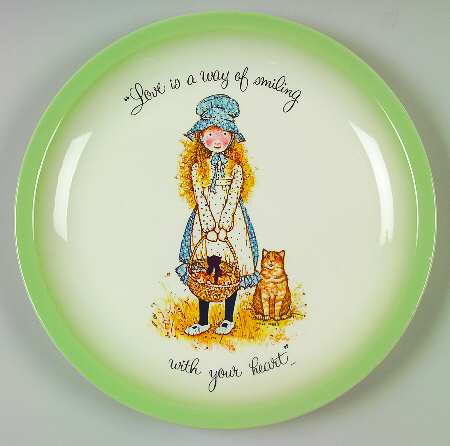 Holly Hobbie-Single Release Love Is A Way Of Smiling With Your Heart - No Box