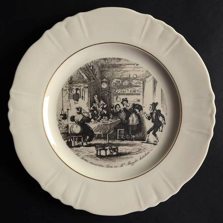 Pickwick Papers Job Trotter Encounters Sam In Mrs Muzzle - No Box