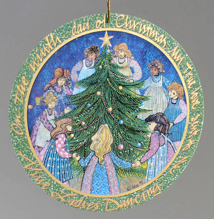 Twelve Days of Christmas Nine Ladies Dancing - Boxed