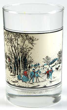 Currier and Ives #2 Winter Pastime - No Box