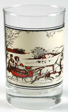 Currier and Ives #2 The Road In Winter - No Box