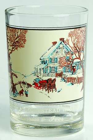 Currier and Ives #1 American Homestead In Winter - No Box