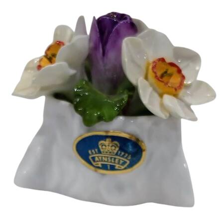 Floral Figurine March Narcissus - Boxed