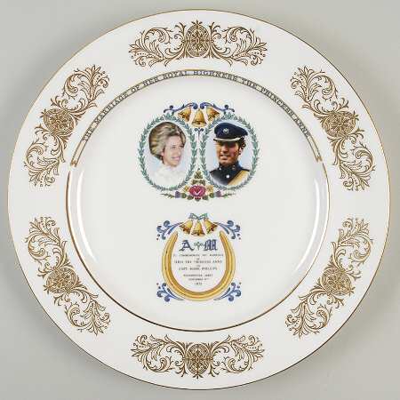 Aynsley Royalty Giftware Princess Anne & Mark Phillips Wedding - No Box