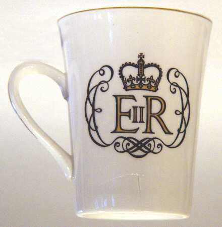 Aynsley Royalty Giftware Elizabeth Ii Coronation Mug - No Box