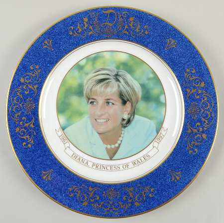 Aynsley Royalty Giftware Diana,Princess Of Wales Memorial Plate - Boxed