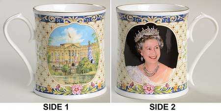 Aynsley Royalty Giftware Elizabeth Ii 75th Birthday Mug - No Box
