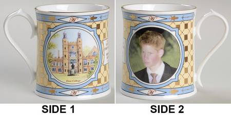 Aynsley Royalty Giftware Prince Harry 18th Birthday Mug - No Box