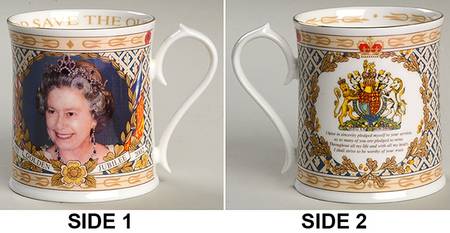 Aynsley Royalty Giftware Elizabeth Ii Golden Jubilee Mug - No Box