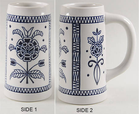 Anheuser Busch Specialty Steins Blue Delft- Staple - No Box